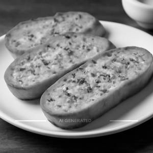 Plain garlic bread