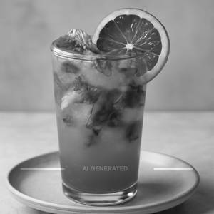 Blood orange mojito