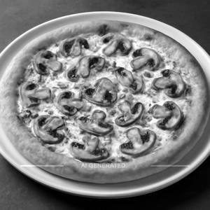 Mushroom Pizza [10 Inches]