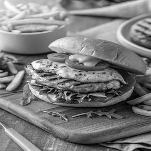 Classic Grilled Chicken Burger