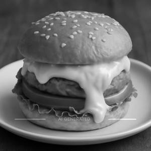 Veg Cheese Burst Burger