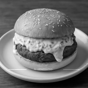 Cream burger