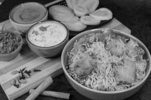 Aloo Dum Biryani - Basmati Rice