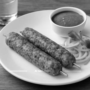 Veg. Seekh Kabab (Pack of 2)                                