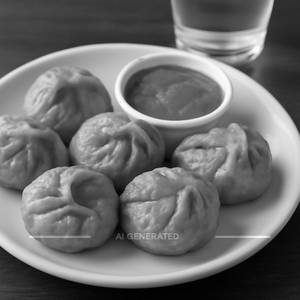 Veg momos fry