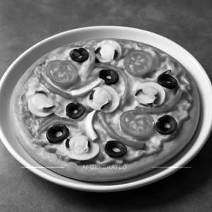 Veggie Fresh Pizza 9 Inches 