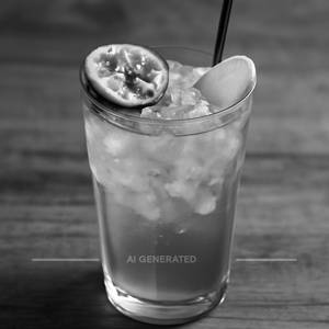 Blue curaco drink
