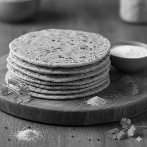 10 Gm Protein Chapat (wheat+besan+sattu)i