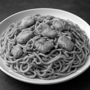 Chicken noodles
