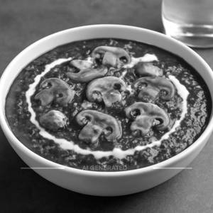 Mushroom Palak Masala