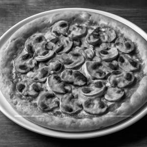 Mushroom Pizza