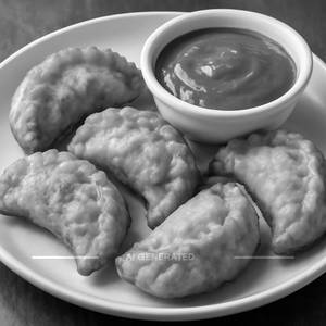 Veg fried momos [5pieces]