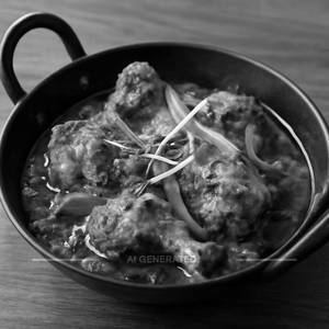 Kadhai chicken curry bones
