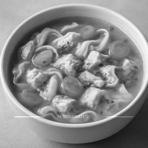 Chicken noodles soup