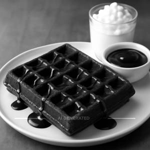 Dark Chocolate Waffle