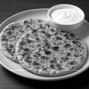 Gobi Paratha With Curd