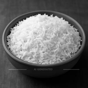 Plain rice