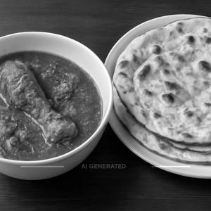 Chicken Masala + 4 Tandoori Roti