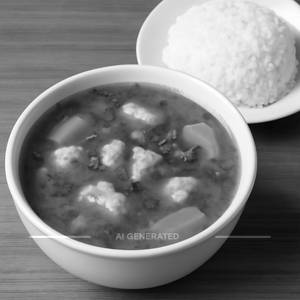 Non-Veg Soup and Rice Combo
