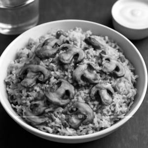 Mushroom Pulao