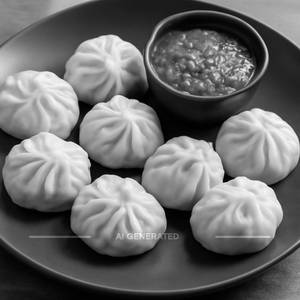 Veg. Momos (8 Pc)
