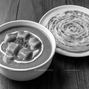 Butter Paneer Masala+lachha Paratha