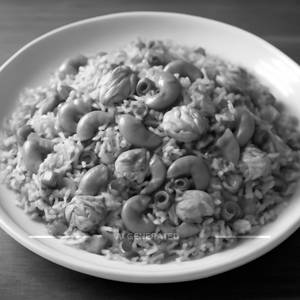Chicken cashew fried rice