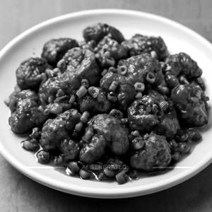 Mushroom Manchurian Dry