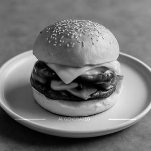 Veg Burger With Cheese