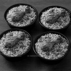 Chicken biryani (Pack of 4)                 