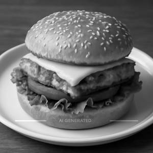 Veg Paneer Cheese Burger