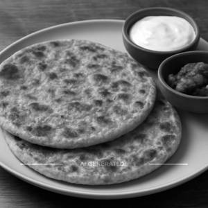 2 Aloo Pyaz Paratha
