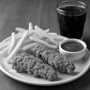 Crispy Bone less Strips Combo