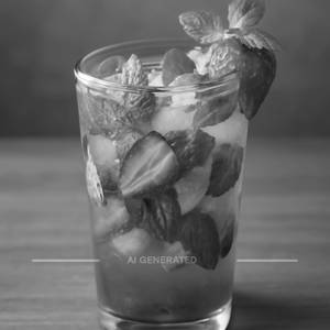 Strawberry mojito