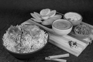 Hyderabadi Chicken Biryani - Basmati Rice