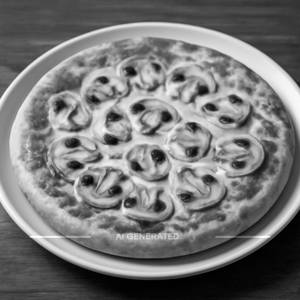 Mushroom pizza [8 inches]