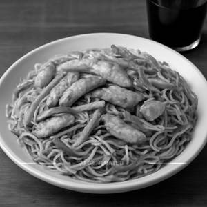 Chicken singapuri noodles