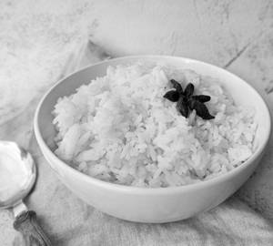 Plain steam rice