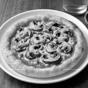 Mushroom Pizza [7 Inches]