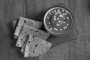 3 Chapathi With Butter Chicken Masala (250 Ml)
