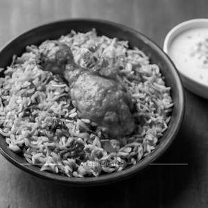 Chicken Biryani + Raita