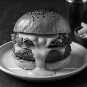 Cheese Lava Burger