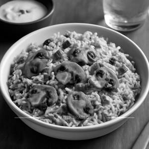 Mushroom Pulao