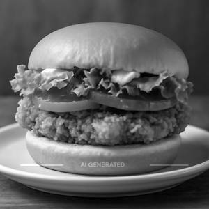 Chicken zinger burger