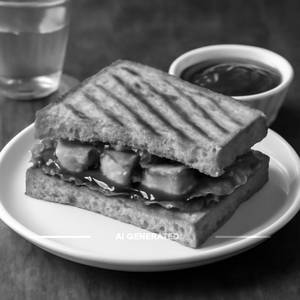 Barbeque Paneer Sandwich
