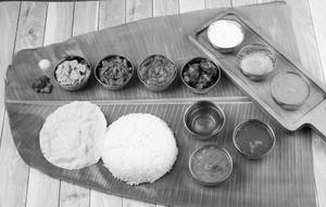 Andhra Chicken Meals - Serves 1