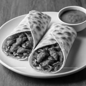 Peri peri chicken wraps