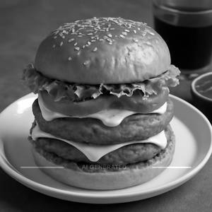 Veg Maharaja Burger