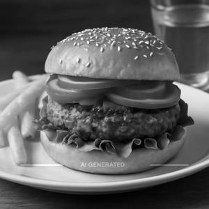 Veggie Burger In Multigrian Bread