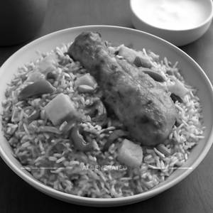 Chicken Kashmiri Biryani